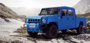 BAW Warrior Pickup Double-Row Seat Cab LWB Prototype 2018 года 